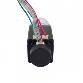 Nema 11 Closed-loop Geared Stepper L=51mm 1.8 Deg 0.14Nm 0.67A 8.04V with14:1 Planetary Gearbox & Encoder 300CPR