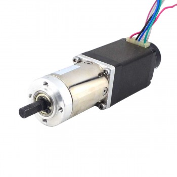 Nema 11 Closed-loop Geared Stepper Bipolar  L=51mm 1.8 Deg 0.14Nm 0.67A 8.04V with 51:1 Encoder 300CPR