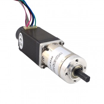 Nema 11 Closed-loop Geared Stepper Bipolar L=51mm 1.8 Deg 0.14Nm 0.67A 8.04V with 51:1 Encoder 300CPR