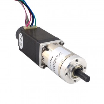 Nema 11 Closed-loop Geared Stepper Bipolar  L=51mm 1.8 Deg 0.14Nm 0.67A 8.04V with 51:1 Encoder 300CPR