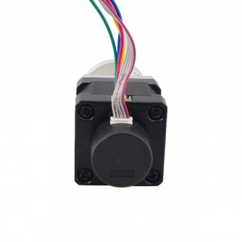 Nema 14 Closed-loop Geared Stepper Bipolar L=34mm 1.8 Deg 0.14Nm 1A 3.20V with 19:1 Encoder 300CPR