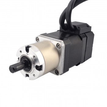 Nema 17 Closed-loop Geared Stepper Motor Bipolar L=48mm 1.8 Deg 1.68A 2.80V 0.52Nm with 14:1 Encoder 1000CPR