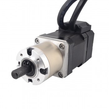 Nema 17 Closed-loop Geared Stepper Motor Bipolar L=48mm 1.8 Deg 0.52Nm 1.68A 2.8V with 27:1 Encoder 1000CPR