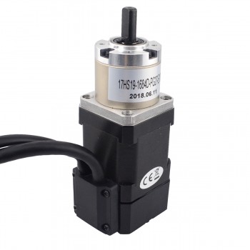 Nema 17 Closed-loop Geared Stepper Motor Bipolar L=48mm 1.8 Deg 0.52Nm 1.68A 2.8V with 27:1 Encoder 1000CPR