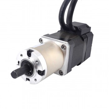 Nema 17 Closed-loop Geared Stepper Motor Bipolar L=48mm 1.8 Deg 0.52Nm 1.68A 2.8V with 51:1 Encoder 1000CPR