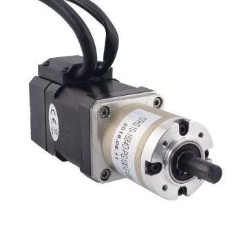 Nema 17 Closed-loop Geared Stepper Motor Bipolar L=48mm 1.8 Deg 0.52Nm 1.68A 2.8V with100:1 Encoder 1000CPR