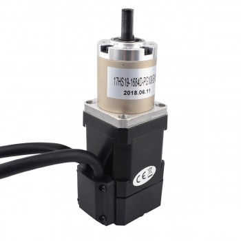 Nema 17 Closed-loop Geared Stepper Motor Bipolar L=48mm 1.8 Deg 0.52Nm 1.68A 2.8V with100:1 Encoder 1000CPR