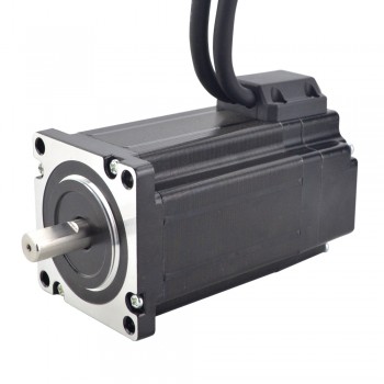 Nema 24 Closed Loop Stepper Motor E Series1.8 Deg 3.0 Nm 5.0A 2 Phase with Encoder 1000CPR