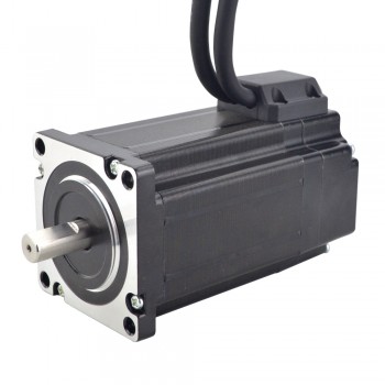 Nema 24 Closed Loop Stepper Motor E Series1.8 Deg 3.0 Nm 5.0A  2 Phase with Encoder 1000CPR