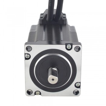 Nema 24 Closed Loop Stepper Motor E Series1.8 Deg 3.0 Nm 5.0A  2 Phase with Encoder 1000CPR