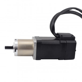 Nema 17 Closed-loop Geared Stepper Motor L=60mm 1.8 Deg 2.10A 3.36V with 51:1 Planetary Gearbox & Encoder 1000CPR