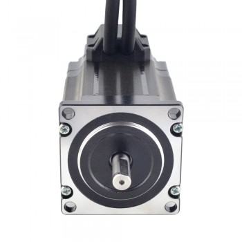 E Series 2 Phase Nema 23 Closed Loop Stepper Motor 1.8 Deg 2.0Nm 5.0 A Encoder 1000CPR