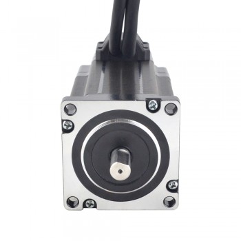 E Series 2 Phase Nema 24 Closed Loop Stepper Motor 1.8 Deg 4.0 Nm with Encoder 1000CPR