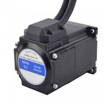 E Series Nema 23 Closed Loop Stepper Motor 1.8 Deg 1.2 Nm/170oz.in 4.0 A 2 Phase with Encoder 1000CPR