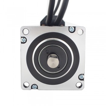 P Series Nema 24 Closed Loop Stepper Motor 1.8 Deg 3Nm 5.0A 2 Phase with Electromagnetic Brake