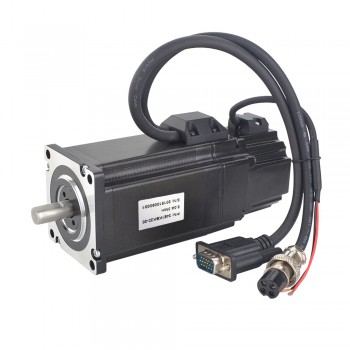 P Series Nema 24 Closed Loop Stepper Motor 1.8 Deg 3Nm 5.0A 2 Phase with Electromagnetic Brake