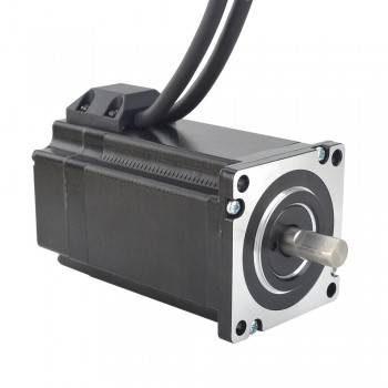 Nema 24 Closed Loop Stepper Motor P Series 1.8 Deg 3Nm 2 Phase 5.0A with Encoder 1000CPR