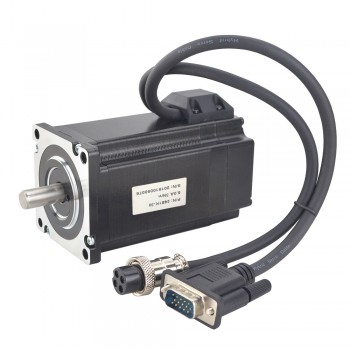 Nema 24 Closed Loop Stepper Motor P Series 1.8 Deg 3Nm 2 Phase 5.0A with Encoder 1000CPR