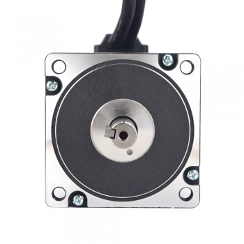 Nema 34 Closed Loop Stepper Motor Bipolar 1.8 Deg 4.6Nm 6A with Encoder 1000CPR 4 Wires