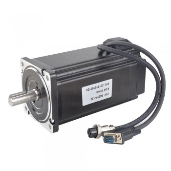 Nema 34 Closed Loop Stepper Motor P Series 1.8 Deg 12Nm 6.0A 2 Phase with Encoder 1000CPR