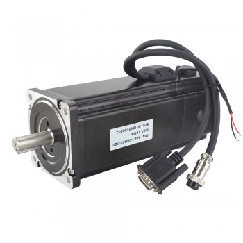 Nema 34 Closed Loop Stepper Motor P Series 12Nm/1700oz.in with with Electromagnetic Brake