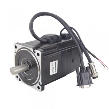 Nema 34 Closed Loop Stepper Motor P Series 1.8 Deg 4.5Nm 6.0A 2 Phase with Electromagnetic Brake