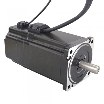 Nema 34 Closed Loop Stepper Motor P Series 1.8 Deg 8.5Nm 6.0A 2 Phase with Electromagnetic Brake