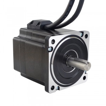 Nema 34 Closed Loop Stepper Motor P Series 1.8 Deg 4.5Nm 2 Phase 6.0A with Encoder 1000CPR