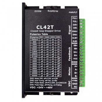 Closed Loop Stepper Driver 0-3.0A 24-48VDC for Nema 11, 14, 17 Stepper Motor