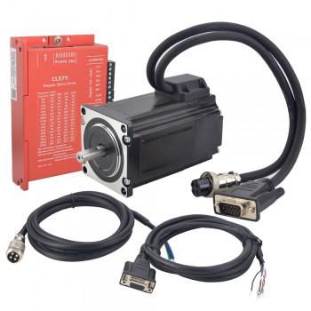 YE Series 1 Axis Closed Loop Stepper Motor CNC Kit YE Series 2.0 Nm(283.28oz.in) Nema 23 Motor & Driver