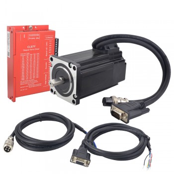 1 Axis Closed Loop Stepper Motor CNC Kit YE Series 3.0 Nm(424.92oz.in) Nema 24 Motor & Driver