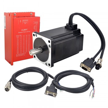 1 Axis Closed Loop Stepper Motor CNC Kit YE Series 9.0 Nm(1274.76oz.in) Nema 34 Motor & Driver