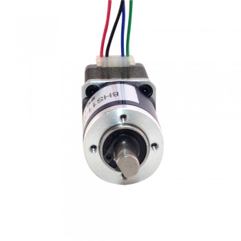 Nema 8 Geared Step Motor Bipolar L=38mm 1.8 Deg 1.6Ncm 0.2A with 90:1 Planetary Gearbox