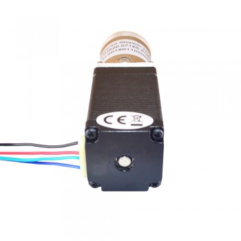 Nema 11 Geared Stepper Motor L=51mm 0.71A 1.8 Deg 14Ncm Bipolar with 50.9:1 Planetary Gearbox