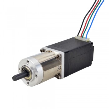 Nema 11 Geared Dual Shaft Stepper Motor Bipolar L=51mm 1.8 Deg 0.14 Ncm 0.67A with14:1 Planetary Gearbox