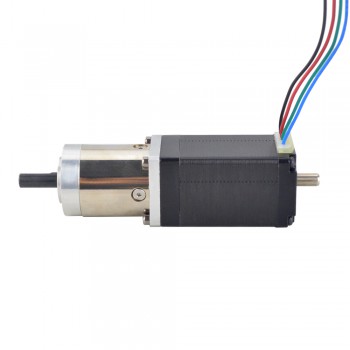 Nema 11 Geared Dual Shaft Stepper Motor Bipolar L=51mm 1.8 Deg 0.14 Ncm 0.67A with14:1 Planetary Gearbox