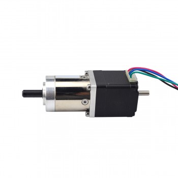 Nema 11 Gearbox Stepper Motor Bipolar L=31mm 1.8 Deg 7Ncm 0.67A with 27:1 Gearbox Dual Shaft