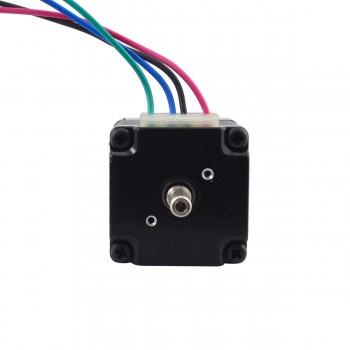 Nema 11 Gearbox Stepper Motor Bipolar L=31mm 1.8 Deg 7Ncm 0.67A with 27:1 Gearbox Dual Shaft