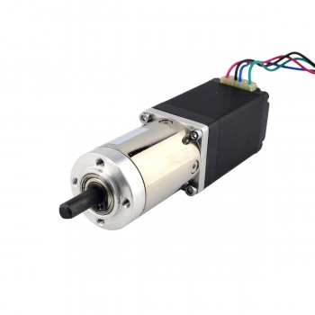 Nema 11 Gear Stepper Bipolar L=51mm 1.8 Deg 14Ncm(19.88oz.in) 8.04V 0.67A with 51:1 Gearbox