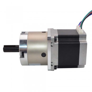 Nema 23 Gear Stepper Motor Bipolar L=56mm w/ Gear Ratio 4:1 Planetary Gearbox & Pin Connector