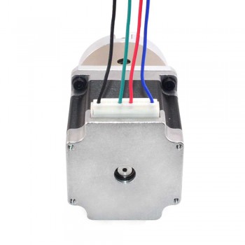 Nema 23 Gear Stepper Motor Bipolar L=56mm1.8 Deg 1.25Nm 2.8A with 4:1 Planetary Gearbox