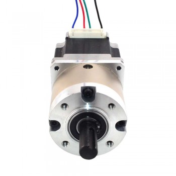 Nema 23 Gear Stepper Motor Bipolar L=56mm1.8 Deg 1.25Nm 2.8A with 4:1 Planetary Gearbox