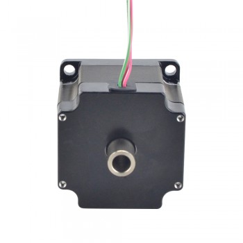 Nema 23 Hollow Shaft Stepper Motor Bipolar 1.8 Deg 0.78 Nm(110.5oz.in) 2.0A Dual Shaft 