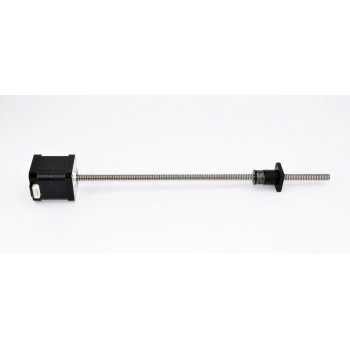 Nema 17 External Linear Stepper Motor 1.8 Deg 2.8V 44Ncm(62.3oz.in) 48mm Stack 1.68A Lead 2mm/0.07874