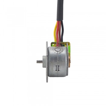 PM Rotary Stepper Motor 18 Deg 2.45mN.m (0.347oz.in) 0.04A 4 Wires Φ15x12mm Permanent Magnet Stepper Motor