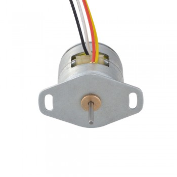 PM Rotary Stepper Motor 18 Deg 5.88mN.m (0.833oz.in) 0.5A 4 Wires Φ20x18.2mm Permanent Magnet Stepper Motor