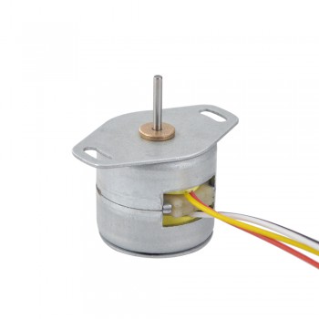 PM Rotary Stepper Motor 18 Deg 5.88mN.m (0.833oz.in) 0.5A 4 Wires Φ20x18.2mm Permanent Magnet Stepper Motor