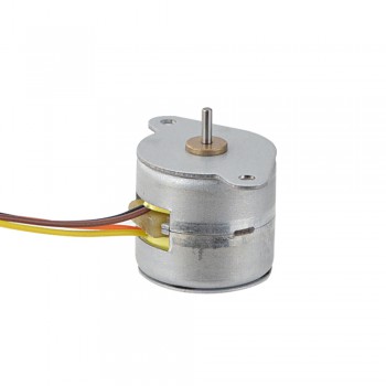 Φ20x18.5mm PM Rotary Stepper motor 18deg 12.25mN.m (1.735oz.in) 0.69A 4 Wires