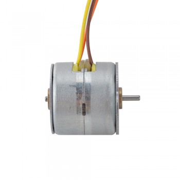 PM Rotary Stepper Motor 18 Deg 12.25mN.m (1.735oz.in) 0.69A 4 Wires Φ20x18.5mm Permanent Magnet Stepper Motor