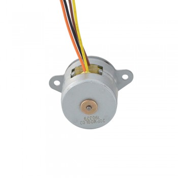 PM Rotary Stepper Motor 18 Deg 12.25mN.m (1.735oz.in) 0.69A 4 Wires Φ20x18.5mm Permanent Magnet Stepper Motor